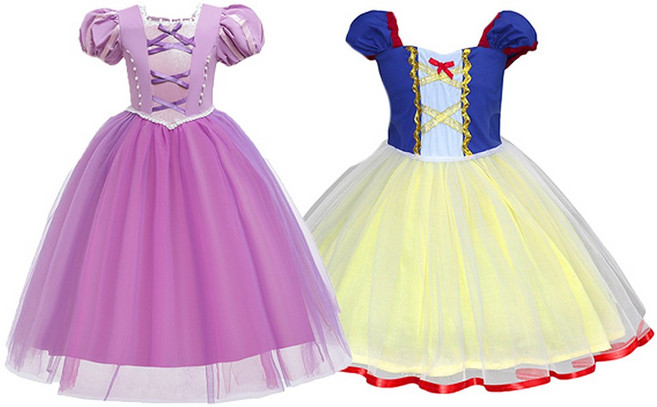 [당일출고] FOOI 백설공주드레스 라푼젤드레스 공주원피스 아동드레스