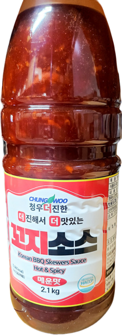꼬지소스(매운맛) 2.1KG청우
