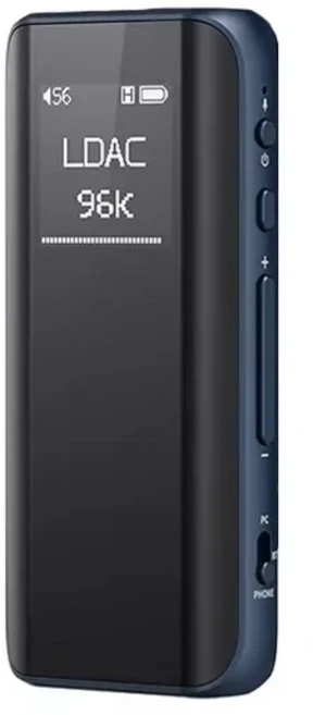 FiiO BTR15 Bluetooth 수신기 USB DAC AMP 고해상도 헤드폰 앰프 DSD 디코딩 이어 3.5/4.4mm 출력, 02 BTR15 Blue