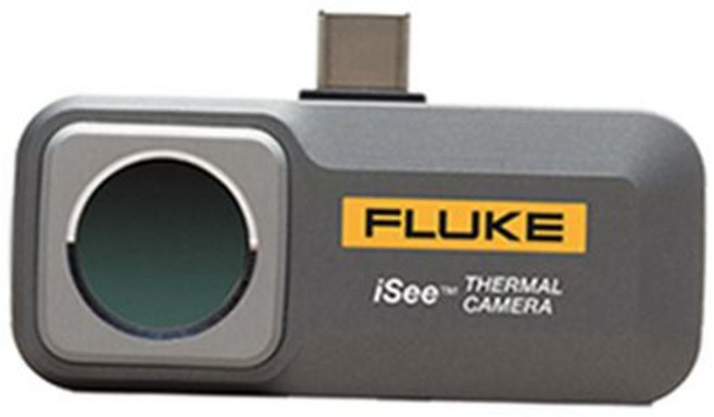 Fluke 스마트폰 열화상 카메라 TC01A/TC01B 적외선 이미징 HD 야간 투시경, TC01B(아이폰) + 케이스