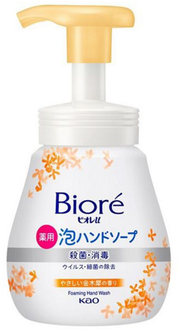 Biore 蜜妮 泡沫洗手乳 金木犀香, 1個, 240ml