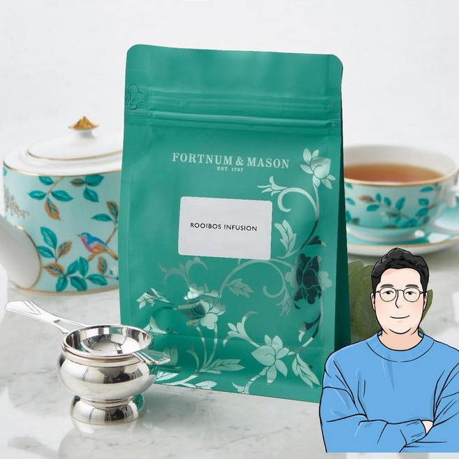 포트넘앤메이슨 루바브 라즈베리 앤 네틀 인퓨젼 파우치, 1개, 15개입, 37.5g