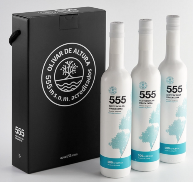 555 HOJIBLANCA Extra Virgin Olive Oil 555 호지블랑카 엑스트라 버진 올리브 오일 500ml 3팩