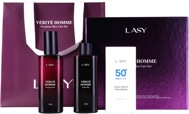 래시 남자스킨로션 베리테옴므 프리미엄 향기좋은 남성화장품세트 GIFT SET, 1세트