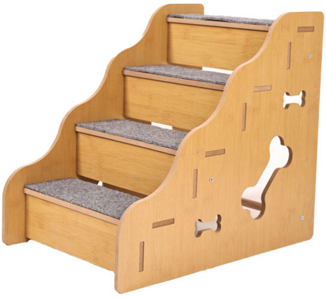 HULU 고양이 계단형 스텝 스크래처 2단 3단 4단, 1개, 이미지색