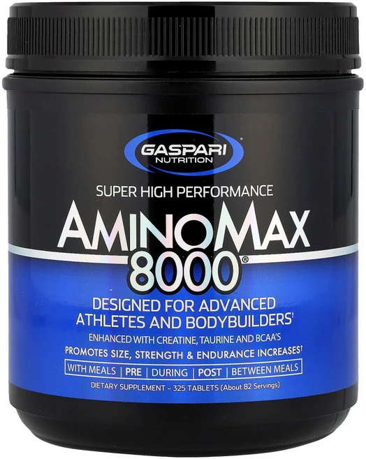 게스파리 뉴트리션 105859 아미노맥스 8000 325정, 1개 - 쿠팡