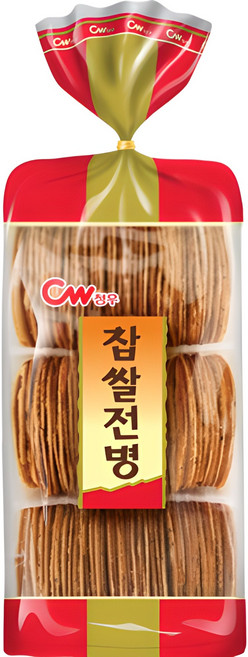 청우식품 찹쌀전병, 320g, 1개