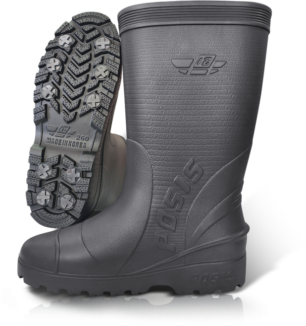 포시스 논슬립텐 장화 국내제작 EVA 미끄럼방지 장화