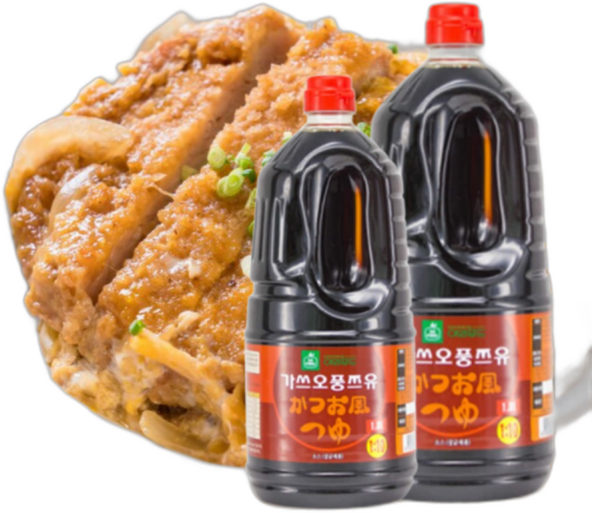 돈까스덮밥소스 가츠동소스 쯔유 까스오풍쯔유 업소용 대용량, 1.8L, 1개