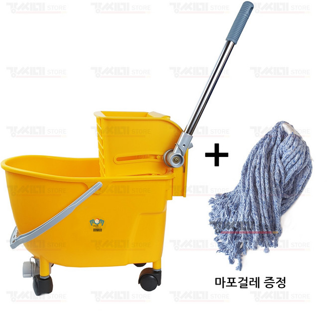 마포탈수기 대걸레 짤순이 물받이통 짤순이 이동식 탈수기, 소형, 1개