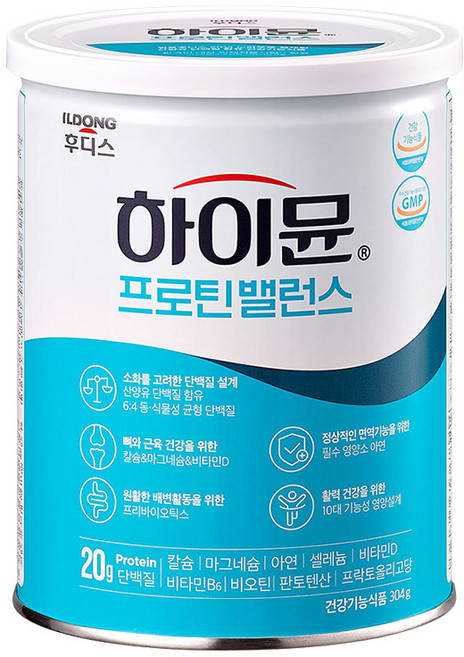 하이뮨 프로틴 밸런스, 304g, 1개
