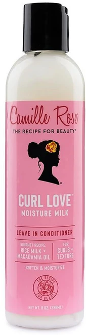 카밀라 로즈 컬 러브 모이스처 밀크 리브인 라이스 밀크 마카다미아 오일 컨디셔너 240ml, 1 - 쿠팡