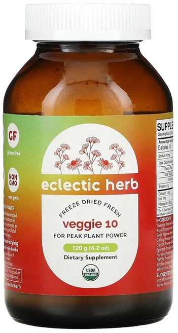 이클레틱 허브 동결건조 베지 10 120g 채소 분말, 1개, 기본 - 쿠팡