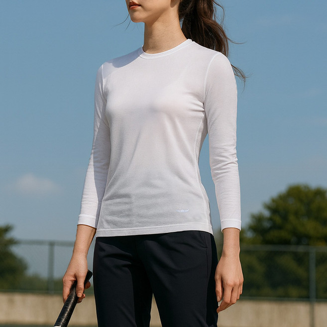 <BFL> 국내원단! 긴팔 라운드티 / 썸머퀸 냉감 쿨 등산 아웃도어 스포츠 레이어드 이너 긴팔 라운드 티셔츠