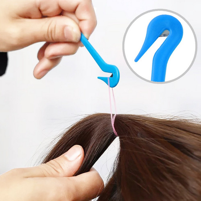 머리끈칼 머리끈 커터기 헤어 고무줄 커터칼 다용도 이지컷, 3개, 랜덤