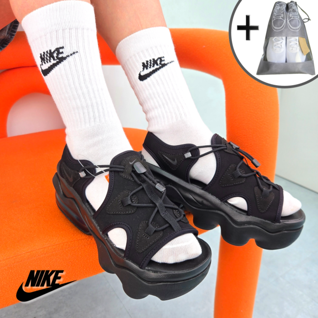 [국내매장AS 가능] 나이키 우먼즈 에어맥스 코코 샌들 슬리퍼 발편한 여름신발 사은품증정 CI8798-003