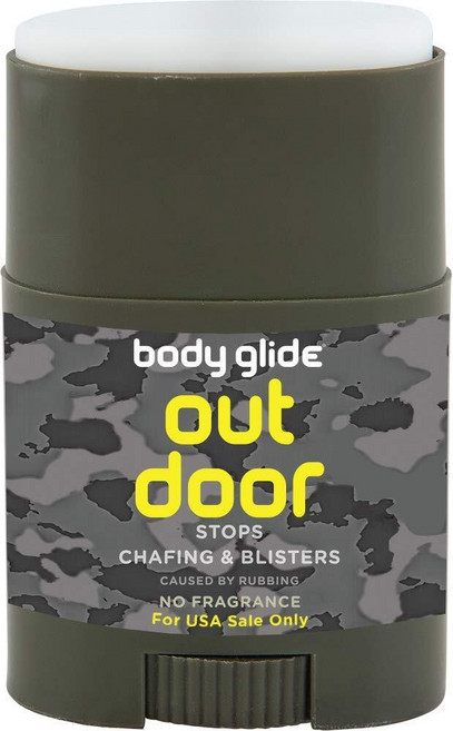 Body Glide 아웃도어 안티 샤페 밤 42.5g(1.5온스): 기본 훈련 지구력 스포츠 및 일상 생활에서 신뢰받는 무향 마찰 방지 스틱 목 어깨 가슴 엉덩이 사타