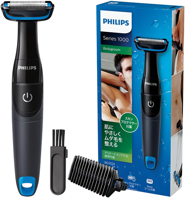 필립스 1000 시리즈 바디 트리머, BG1024/17, 제모면도기
