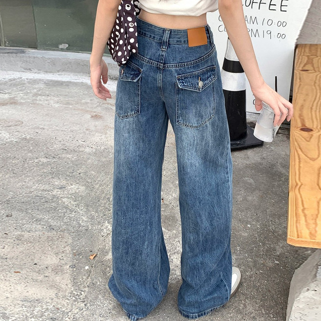 대박난박양 패치포켓 데님팬츠