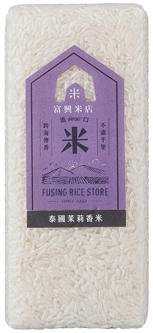 富興米店 泰國茉莉香米, 600g, 1個, 精選