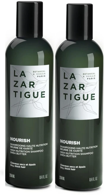 Lazartigue 라자르띠그 Nourish 샴푸 250ml x 2팩, Nourish 250ml x 2팩 - 쿠팡