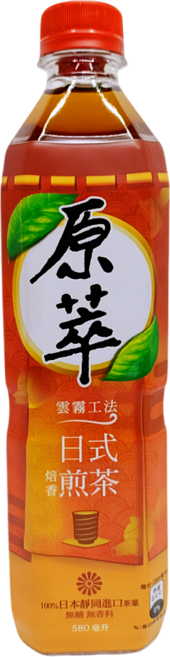 原萃 日式焙香煎茶, 1箱, 24個裝, 580ml
