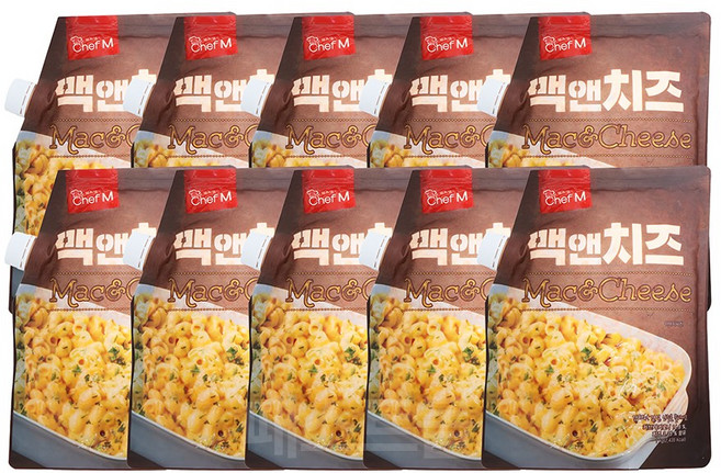 쉐프엠 맥앤치즈, 1kg, 10개