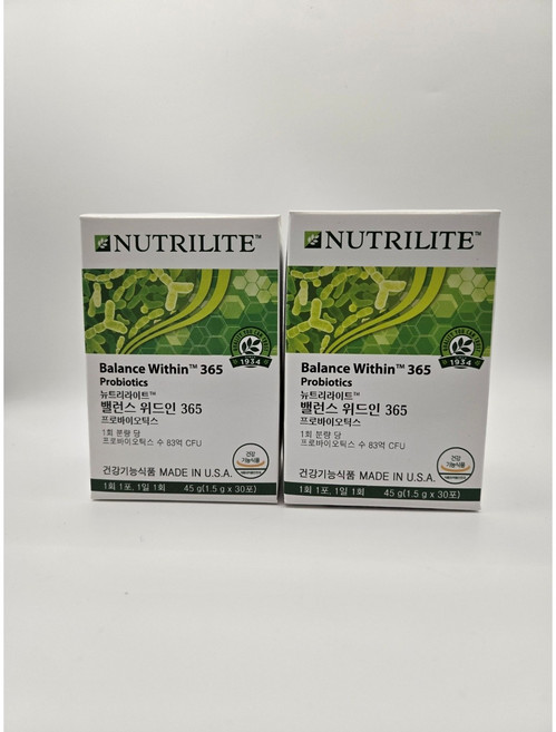 암웨이 뉴트리라이트 밸런스 위드인 365 X 2개 (60일분), 1.5g, 60개