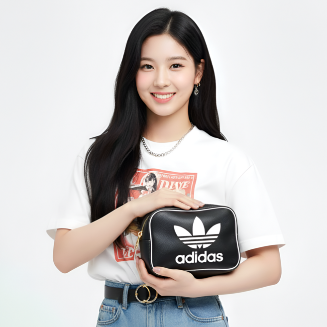 아디다스 화장품 가방 파우치백 코스메틱 백 블랙 오지리널 미니 파우치