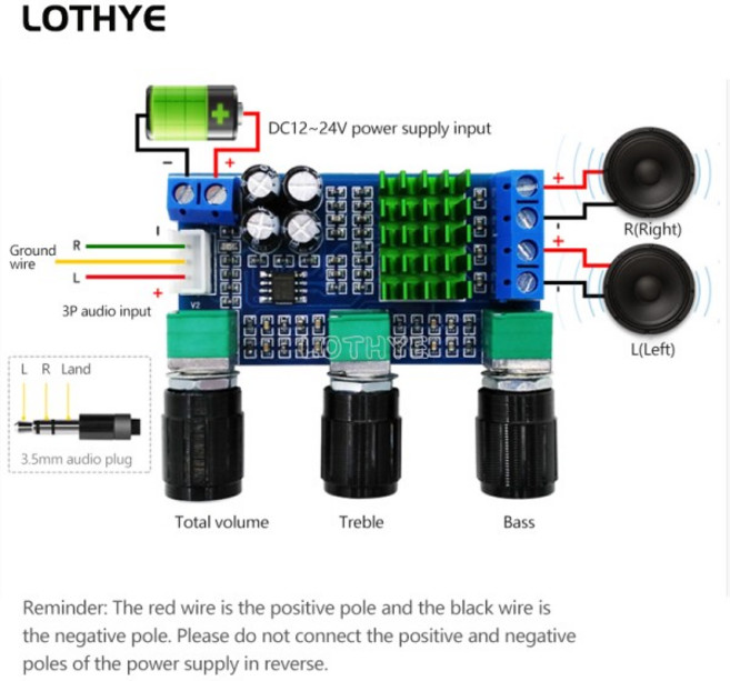 TPA3116D2 80W 듀얼 채널 보드 오디오 전력 스테레오 디지털 고전력, [02] TPA3116D2 chip, 01 TPA3116D2 chip