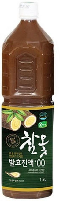 옻가네 옻오름제거 발효 옻 진액 추출물 엑기스 백숙 보양식재료 즙, 1개, 1.5L