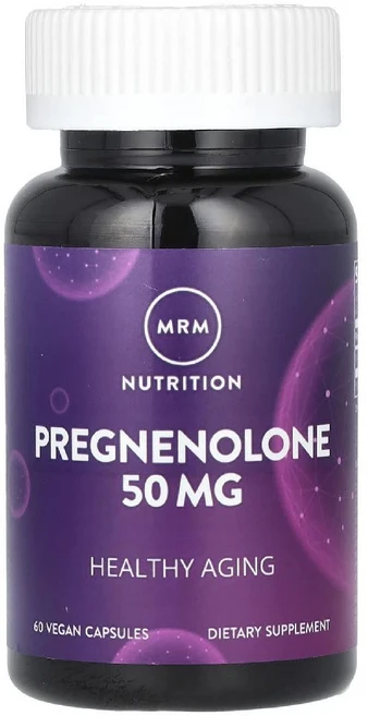 엠알엠 프레그네놀론 50mg 비건 캡슐, 1개, 60정 - 쿠팡