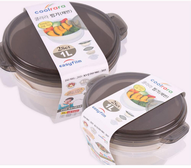 전자레인지 찜기+채반 1L 조리 도구 멀티찜기 미니찜기 만두찜기 만능찜기, 1개