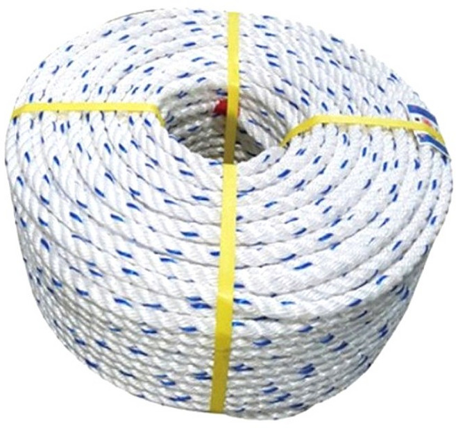 PP로프 피피 백색 4mm 밧줄 로프 현수막끈 노끈, 1개