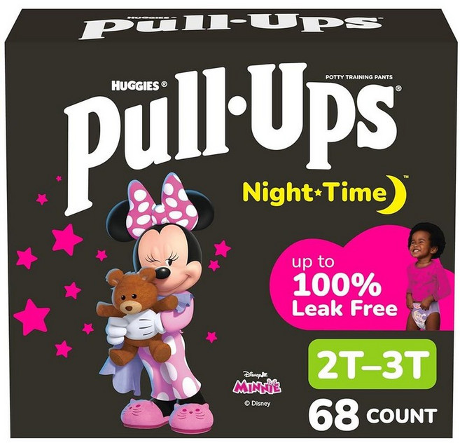 PullUps 여아용 야 배변 훈련 바지 사이즈 5T6T 오버나이트 트레이닝 속옷 20.927.2kg4560파운드 44개입 252124, 68