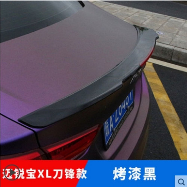 카본 립스포일러 트렁크 튜닝 올뉴말리부 스포일러 날개 (칼날 리어 무반사), 검정 (칼날 무반사)