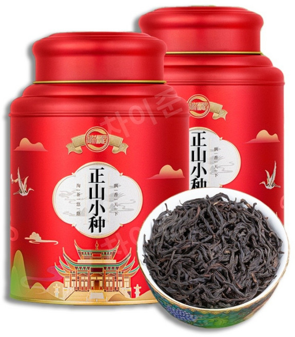 중국홍차 정산소종 2022년 농향형 우이홍차 500g, 1개입, 1개
