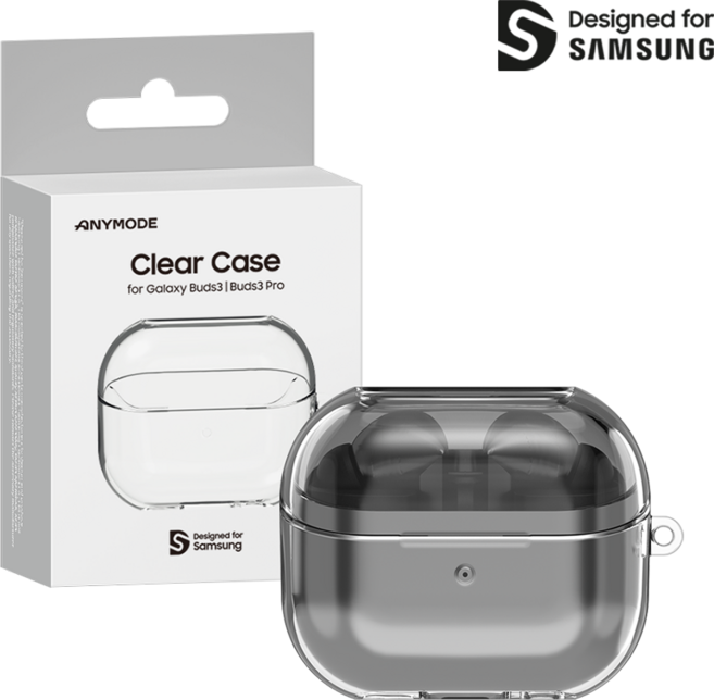 삼성 SMAPP 정품 갤럭시 버즈3 Pro 클리어 케이스, 1개, 투명(클리어), 버즈3 / 버즈3 Pro