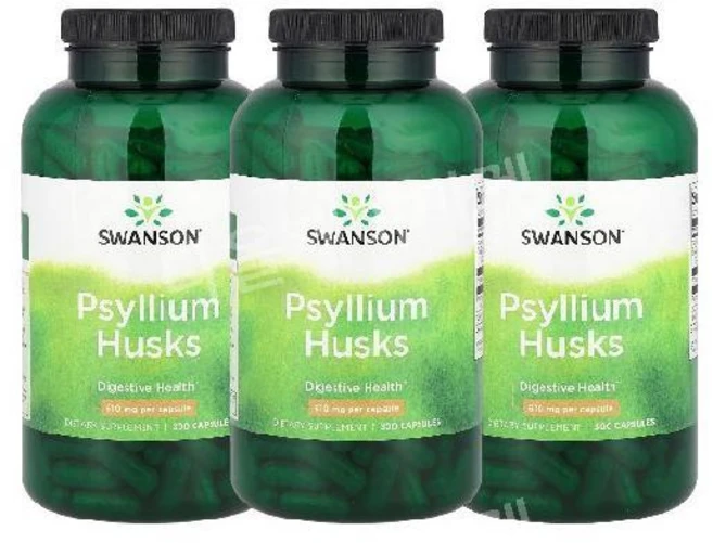 3개 스완슨 차전자피 PSYLLIUM HUSK 610mg 300정 - 쿠팡