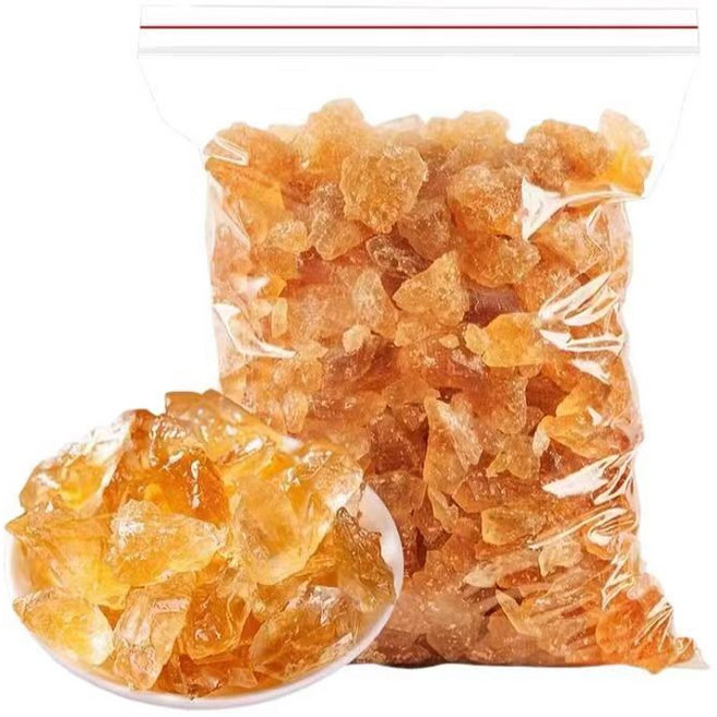 OKYAIOS 황빙탕 사탕수수 황 얼음사탕 황설탕, 4개, 500g