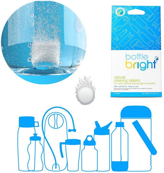 보틀브라이트 텀블러 세정제 12개입, 1개
