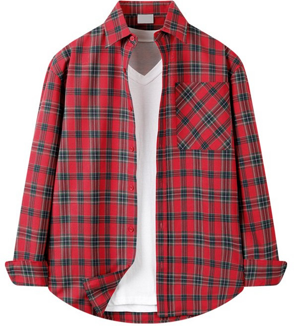 해리슨 남성용 304 체크 긴팔 셔츠