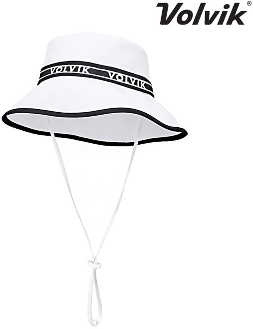 볼빅 에센셜 모노라인 여성용 버킷햇 화이트, 단품