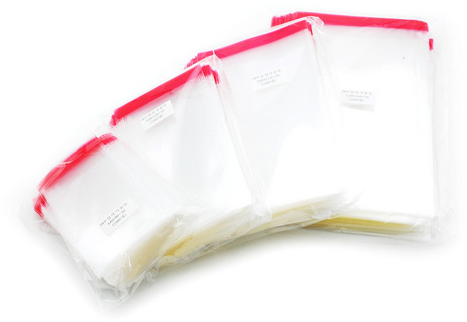 투명 OPP봉투 환기구 있는 접착 포장비닐 측면 찢어짐방지