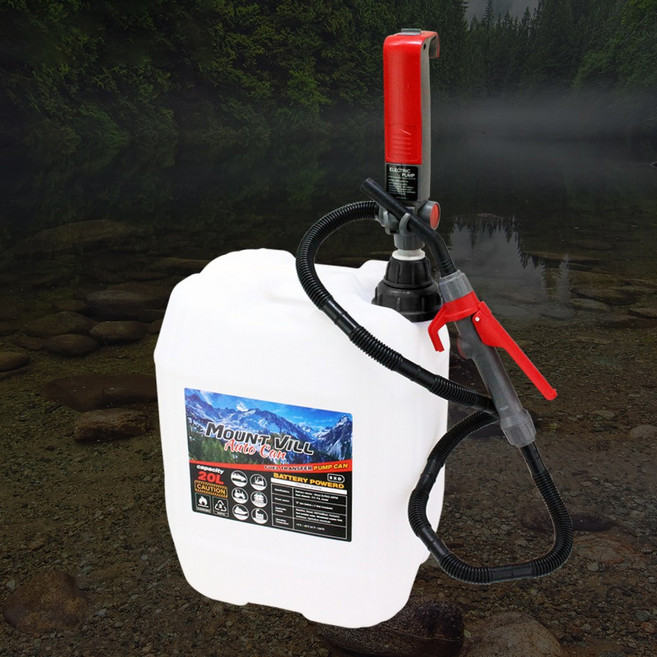 마운트빌 20L 플라스틱 연료통, 1세트, 마운트빌 연료통 레버형