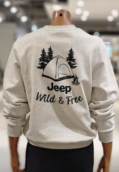 (NC불광 지프) *신상 주간 초특가 50%할인* 남여공용 와일드 앤프리 캠핑 맨투맨티셔츠!! JP8TSU884