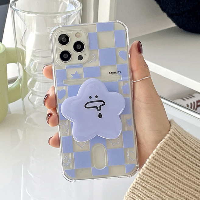 아이폰 16프로맥스 헤이 에폭시톡 카드수납 클리어 젤리 케이스 (5종) TC