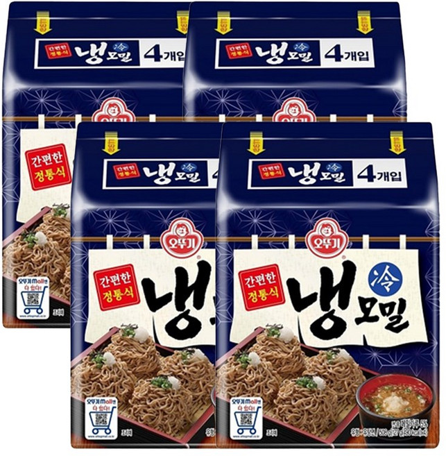 오뚜기 냉모밀 127g, 16개