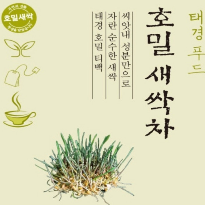 더바른식탁 호밀새싹차 60g 호밀 차 새싹 카페인 없는 차 티백 티백 차종류, 1.5g, 국내산 호밀 새싹차 1봉지, 2개, 40개입