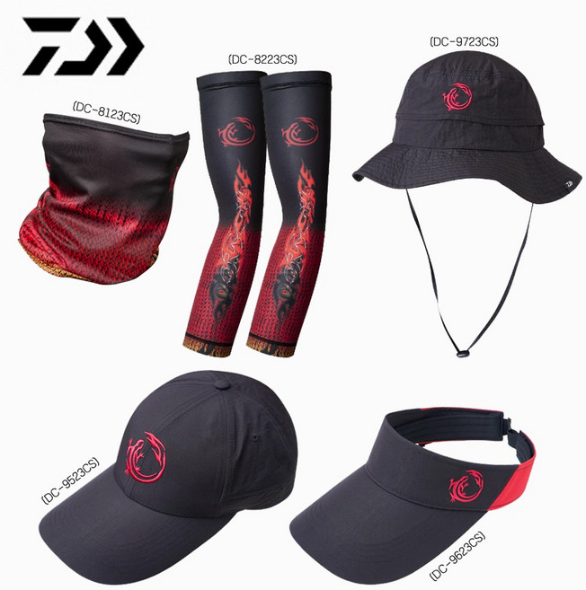다이와 DAIWA 살라만드라 낚시복 야구모자 캡모자 썬캡 여름 버프 마스크 팔토시 쿨링, 다이와/살라만드라/DC8223CS/팔토시